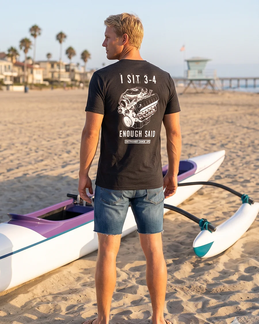 Fly The Ama Shirt Logos 3 4 Enough Said BLACK BACK Model