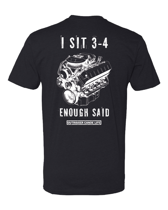 Fly The Ama Shirt Logos 3 4 Enough Said BLACK BACK