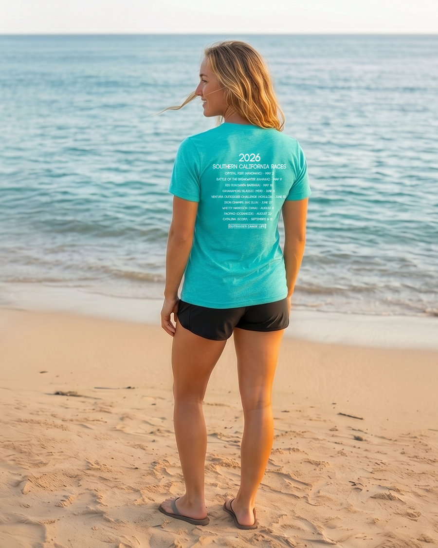 Fly The Ama Shirt Logos Concert TEAL BACK MODEL 1