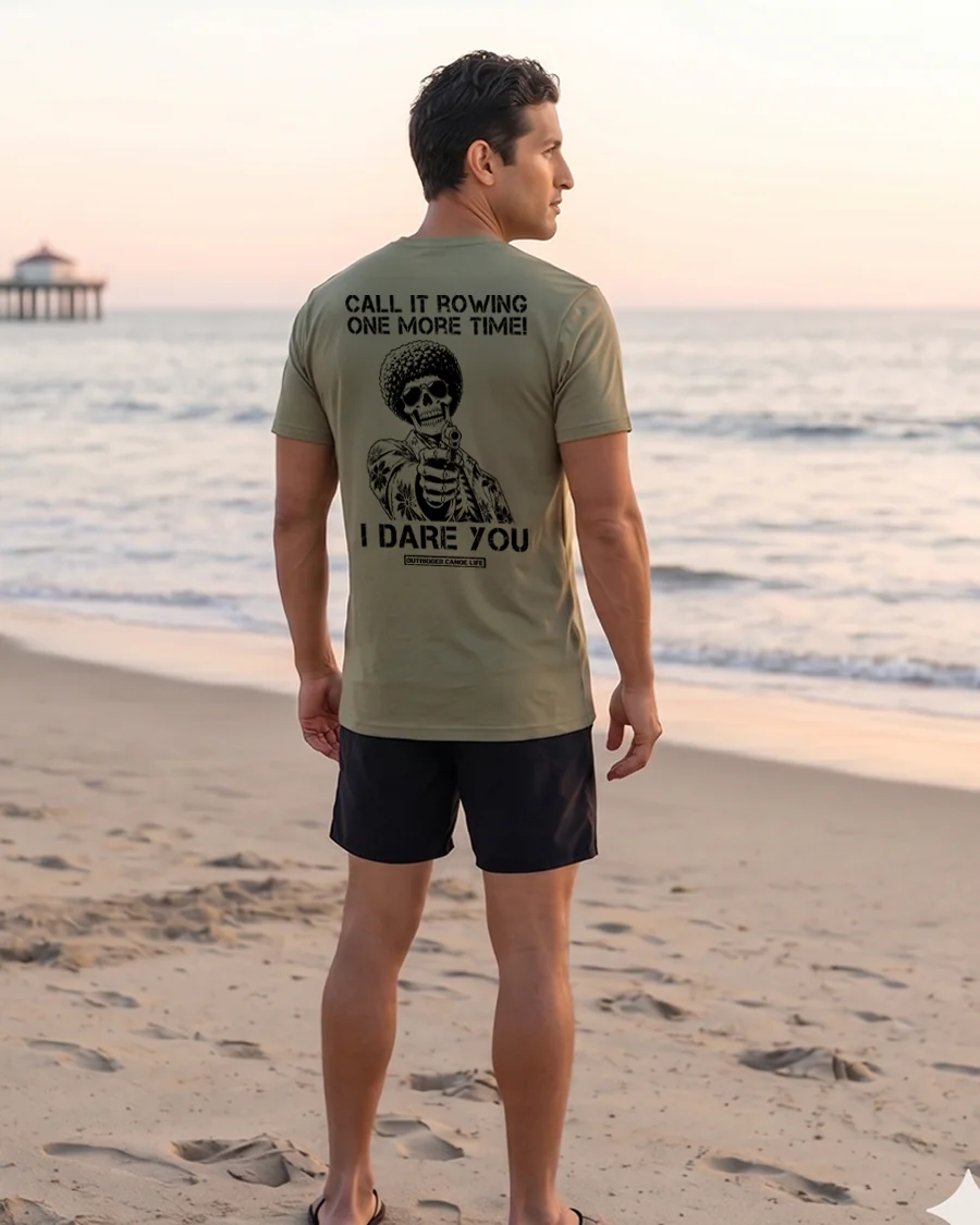 Fly The Ama Shirt Logos I Dare You GREEN BACK MODEL