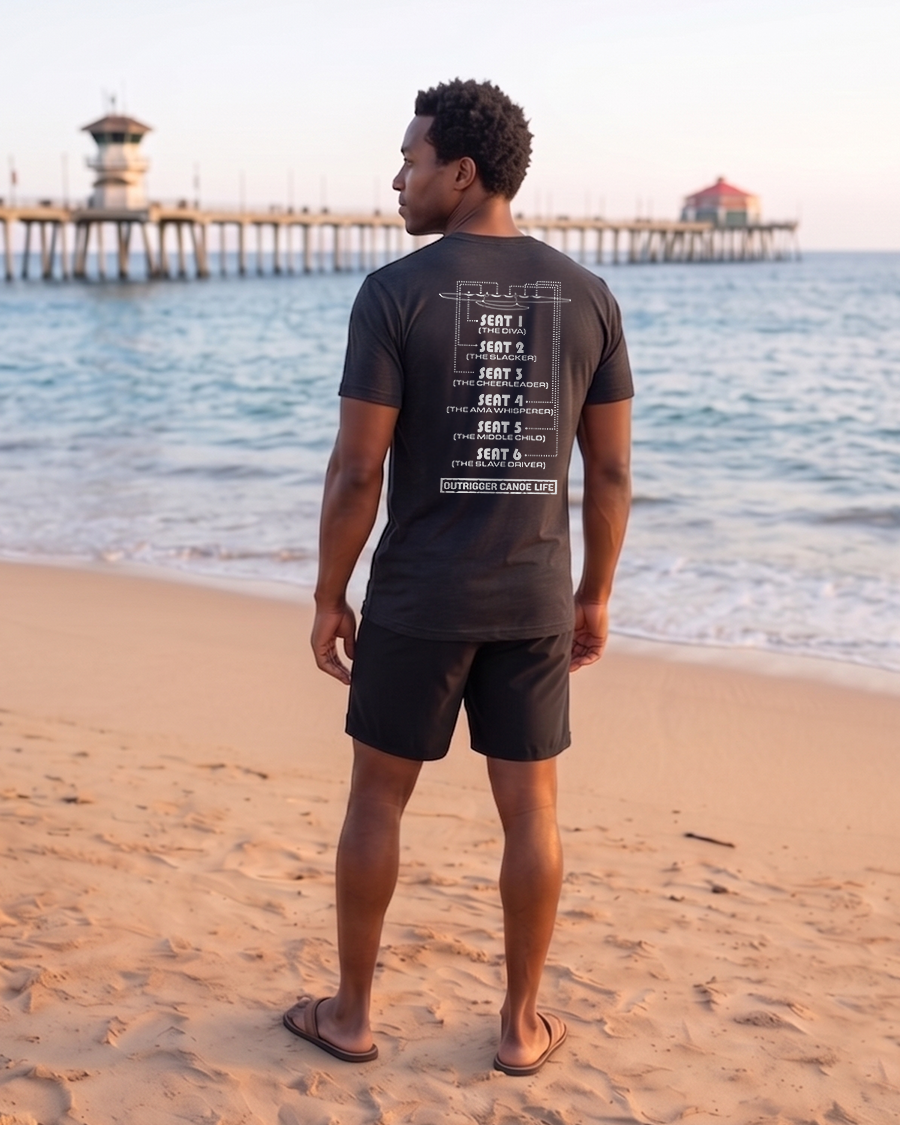 Fly-The-Ama-Shirt-Logos-Seat-Numbers-CHARCOAL-BACK---MODEL Fly The Ama Shirt Logos Seat Numbers CHARCOAL BACK MODEL