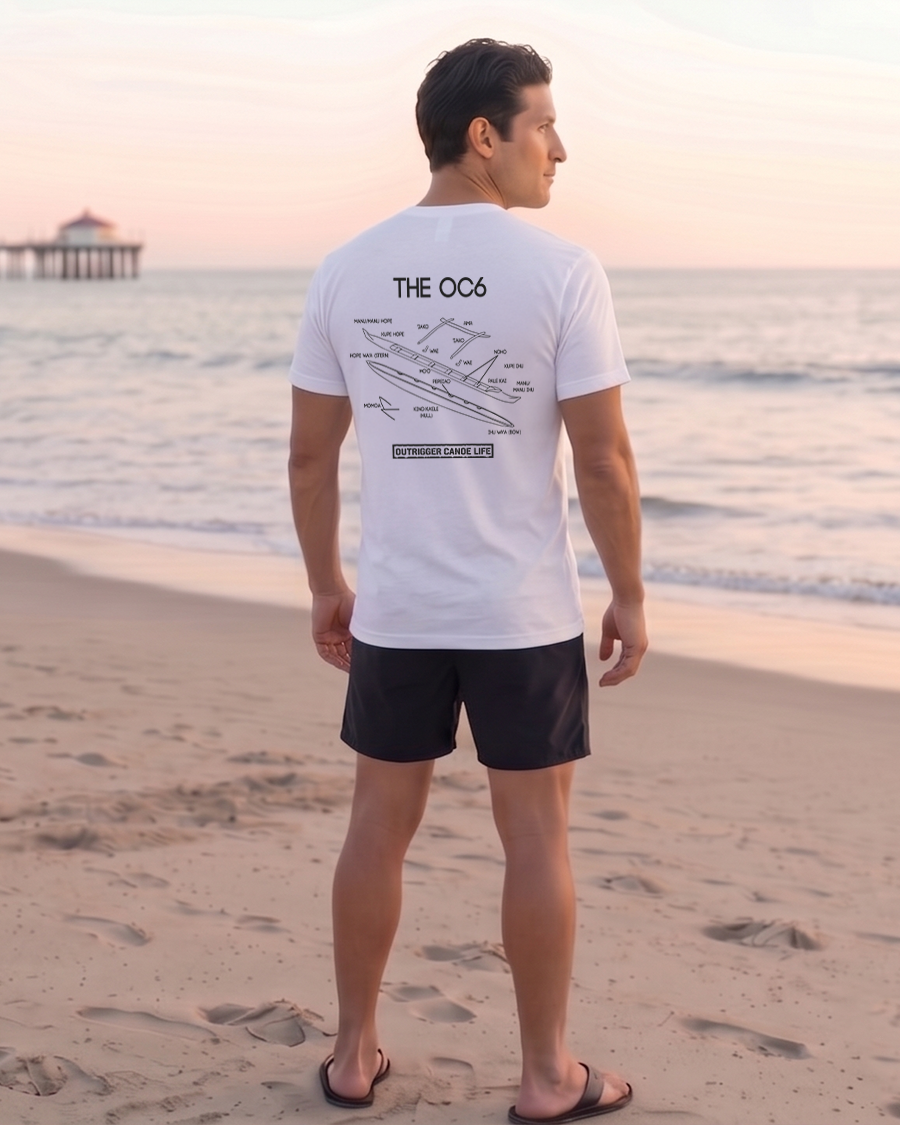 Fly-The-Ama-Shirt-Logos-The-OC6-WHITE-BACK---MODEL Fly The Ama Shirt Logos The OC6 WHITE BACK MODEL
