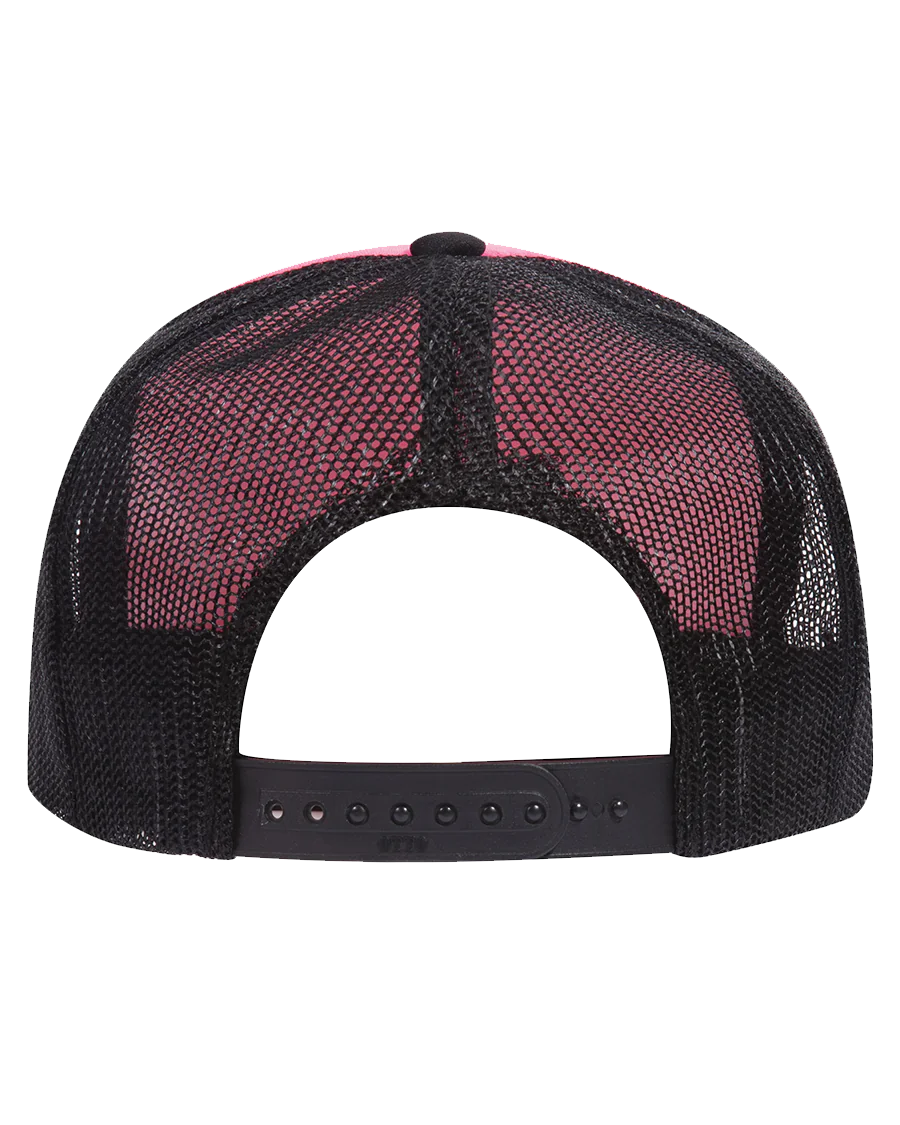 Neon Front Split Blk N.Pnk Blk Back